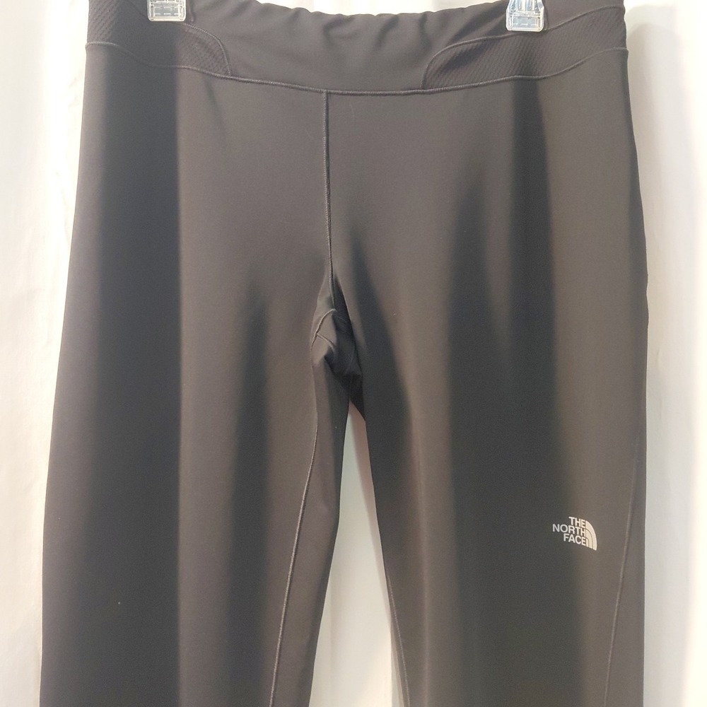 North‎ Face Leggings Womens L Workout Gym Stretch Lightweight 32×32 Black